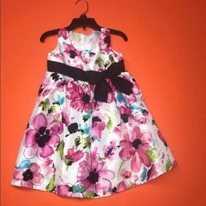 Like New: floral dress: Holiday Editions: spring dress 4t